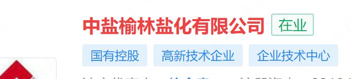 中盐榆林盐化有限公司是国企吗