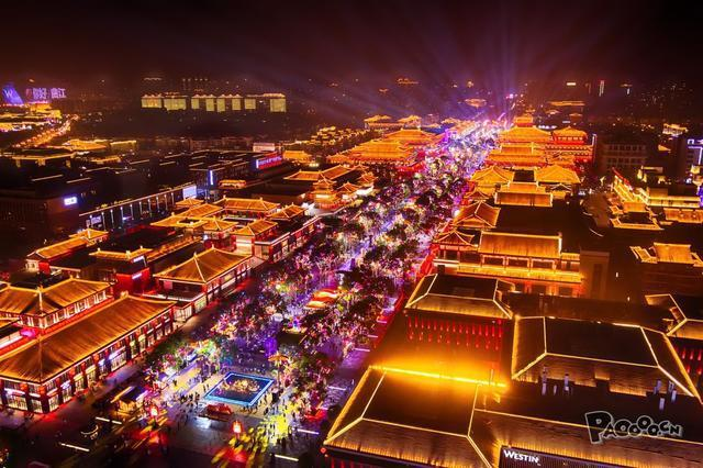大唐不夜城全景游览地图指南