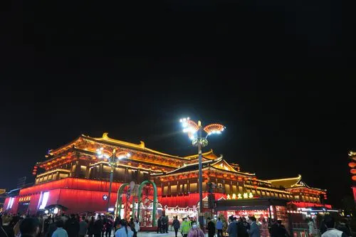 大唐不夜城夜景区高清美图欣赏