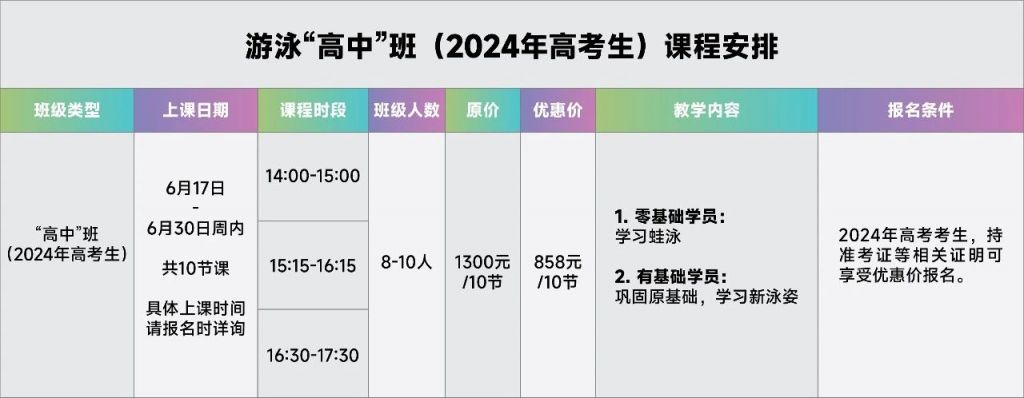 2024年西安奥体中心高考生优惠活动
