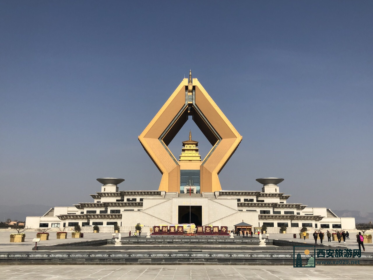 法门寺景区导览图及详细景点介绍