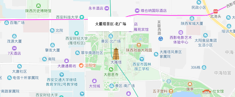 2024年西安大雁塔音乐喷泉时间
