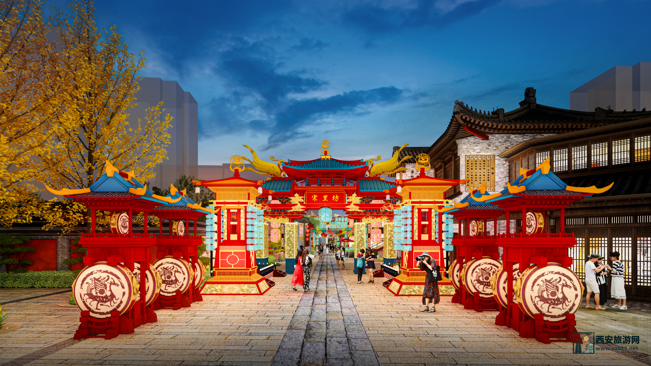 大唐不夜城附近还有什么景点