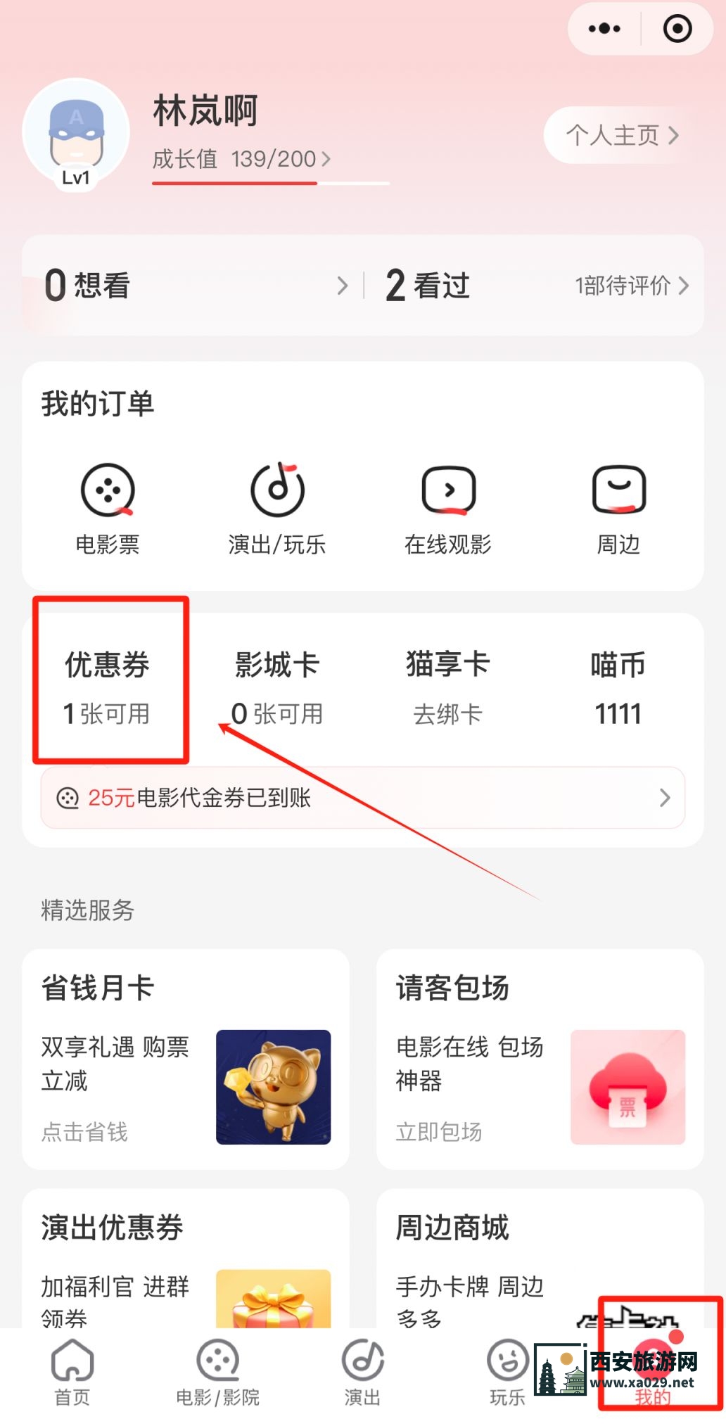 2024年陕西电影消费券领取后怎么用