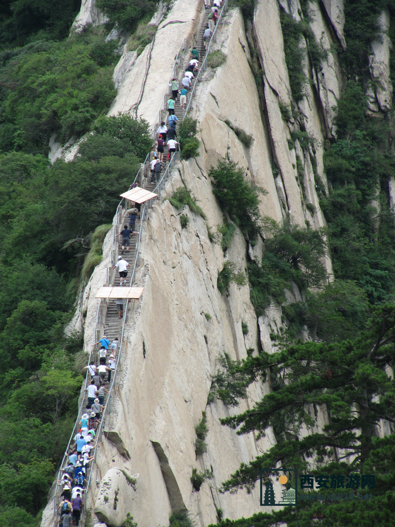 华山海拔探秘：2154.9米的壮丽之巅