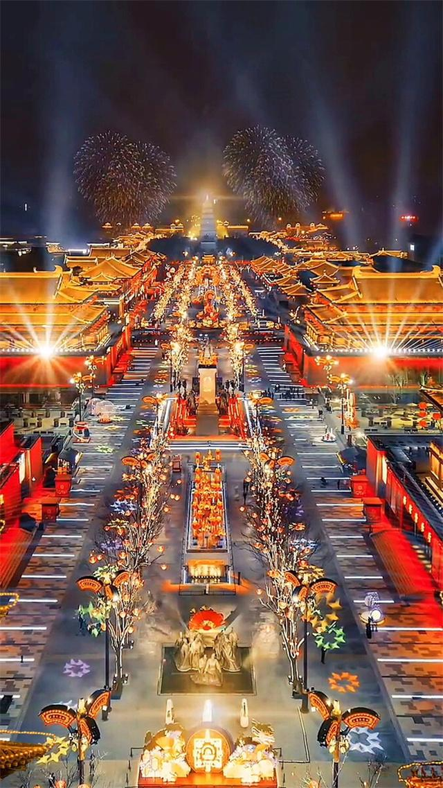 大唐不夜城布局