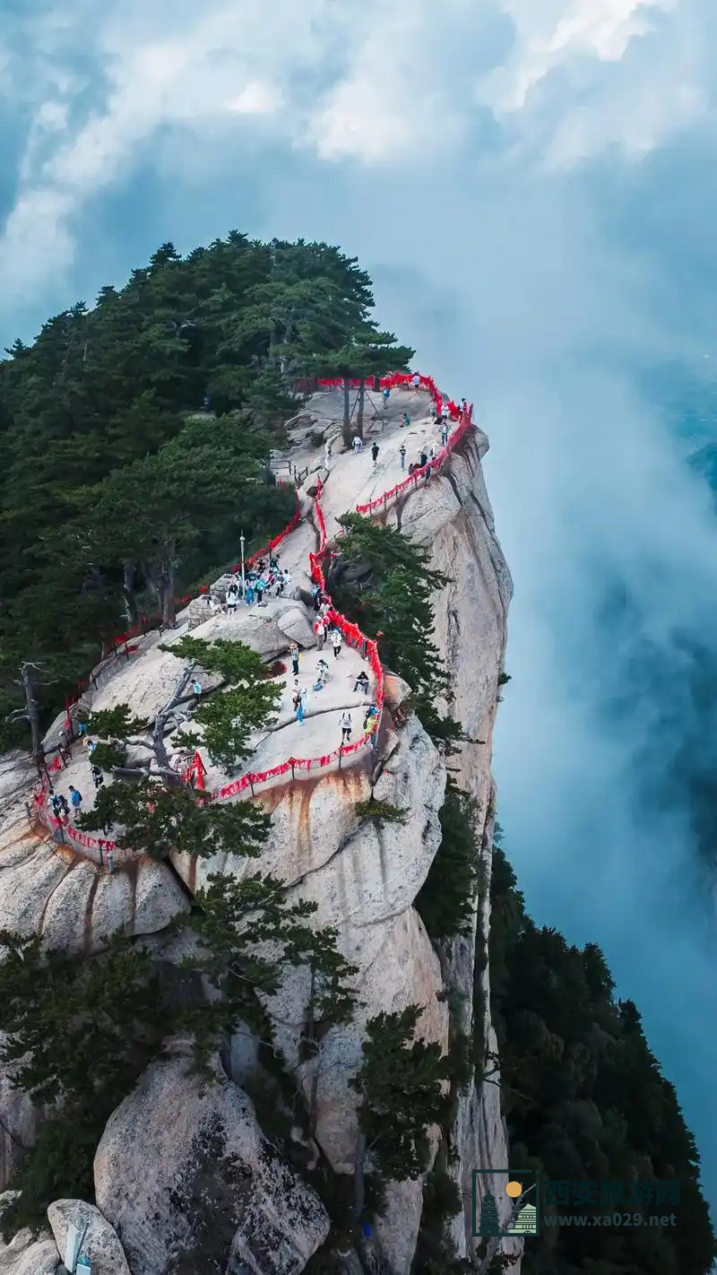 华山登山路线指南
