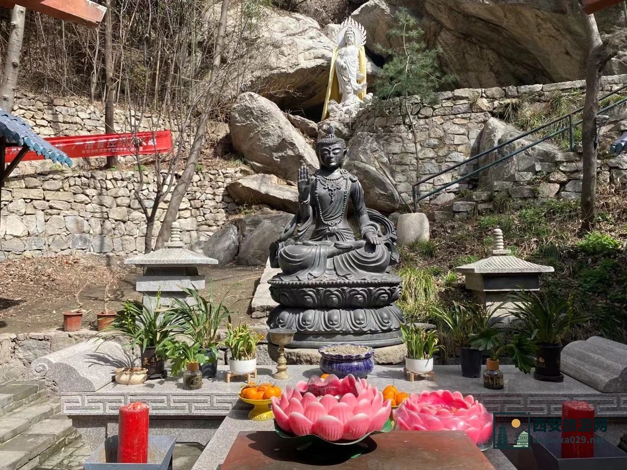 西安长安区净业寺登山参寺赏花（附交通指南）