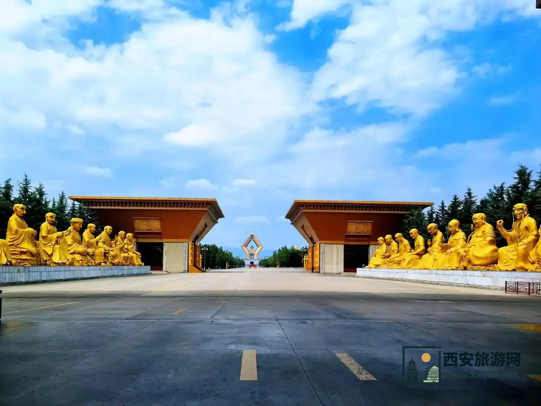 法门寺地宫位置