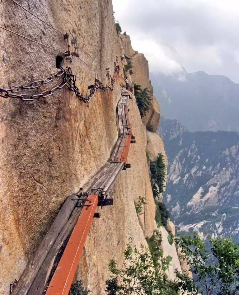 华山最难的徒步路段深度解析：2025年登山者必看挑战指南