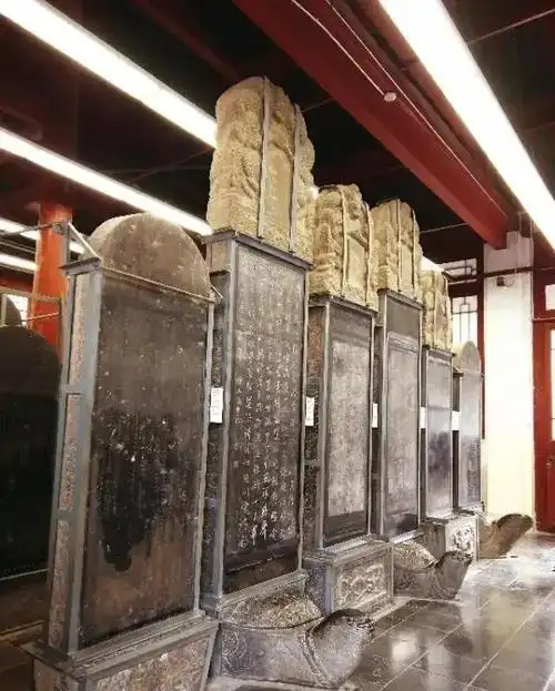 西安碑林博物馆平面图高清