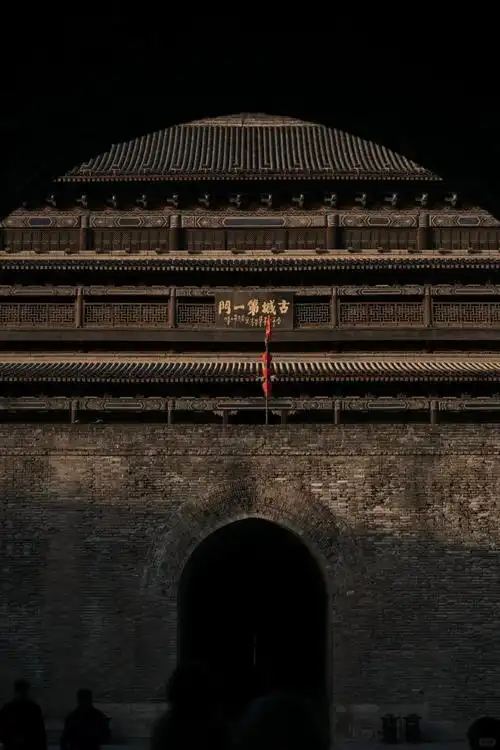 西安城墙游览最佳路线图高清
