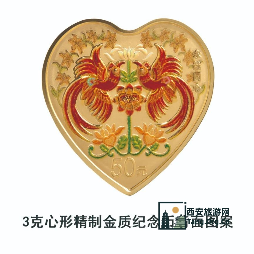 2025吉祥文化心形金银纪念币多少钱一枚？