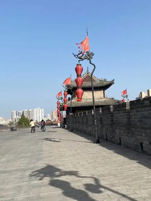 西安城墙简画
