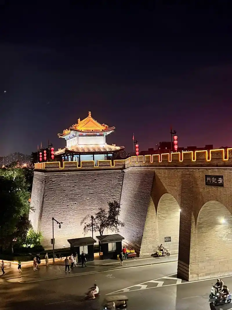 西安城墙图片高清大图