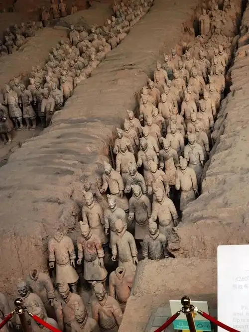 兵马俑的游览路线介绍