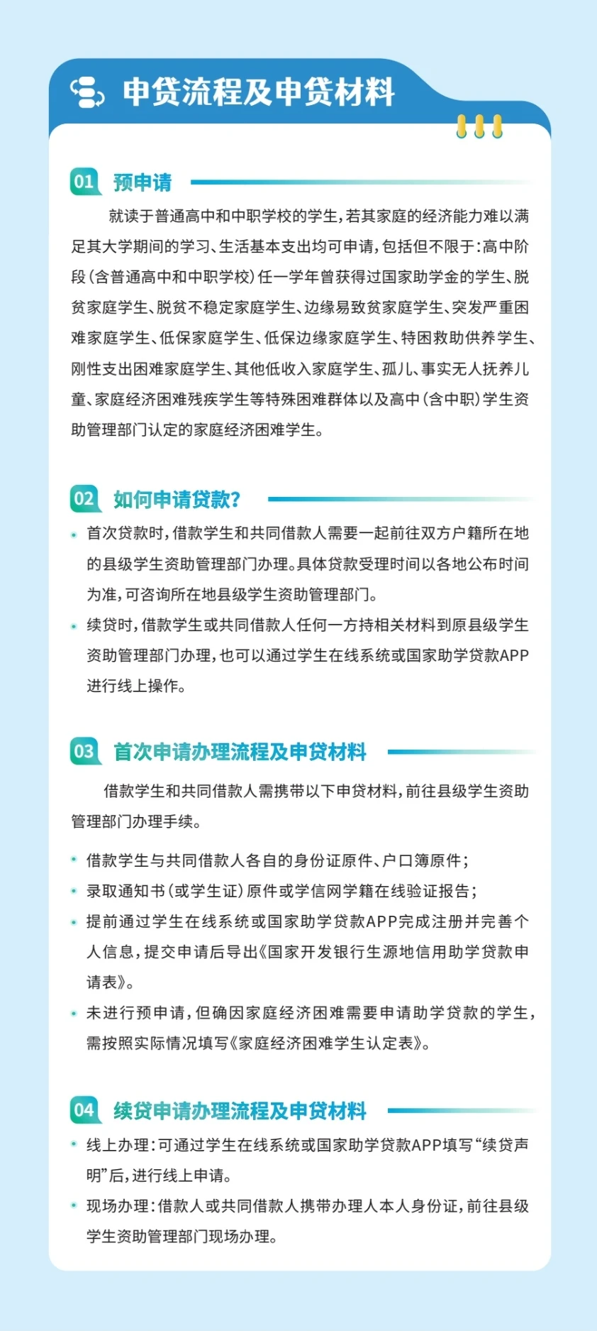 2025年生源地信用助学贷款操作指南（图解）
