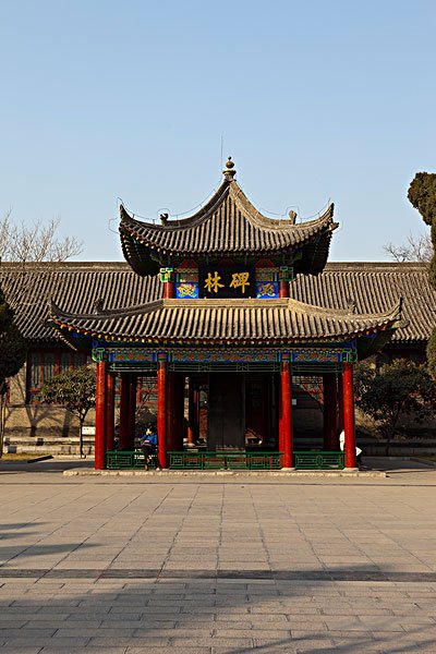西安碑林博物馆导览图