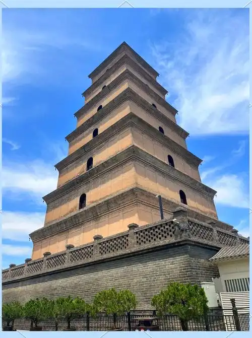 西安大雁塔音乐喷泉表演视频