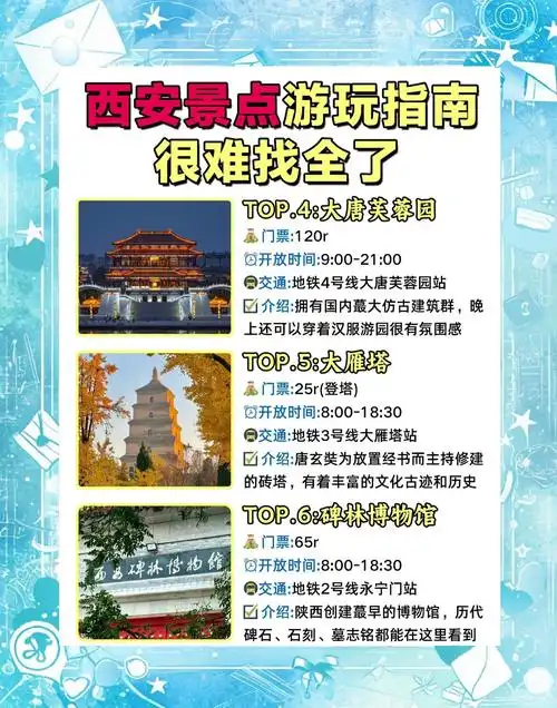 西安一天一日游去哪里最好
