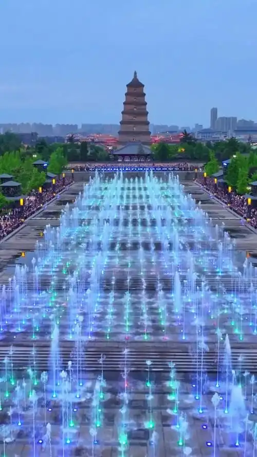 大雁塔音乐喷泉开放吗