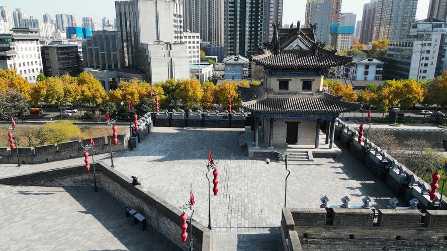 陕西旅游必去城墙