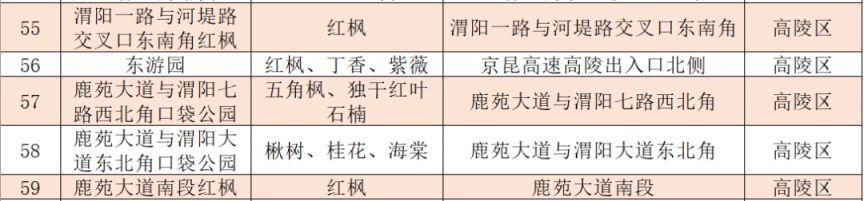 2025西安市各区县落叶缓扫地点汇总
