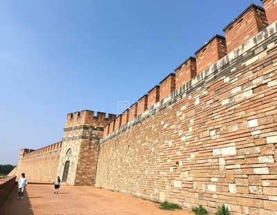西安城墙游览图