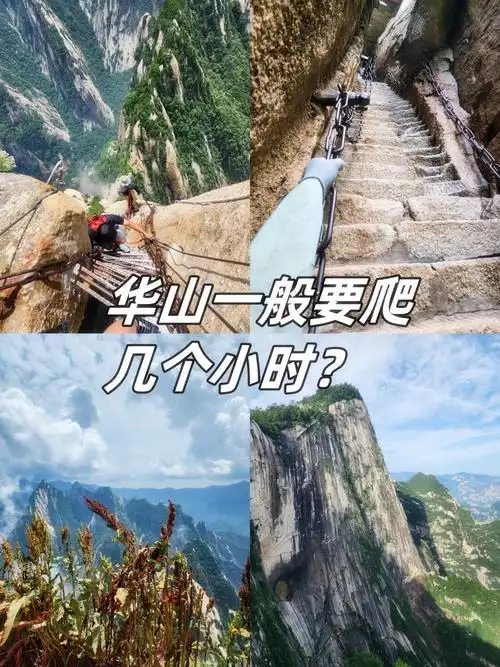 华山不坐索道爬多久