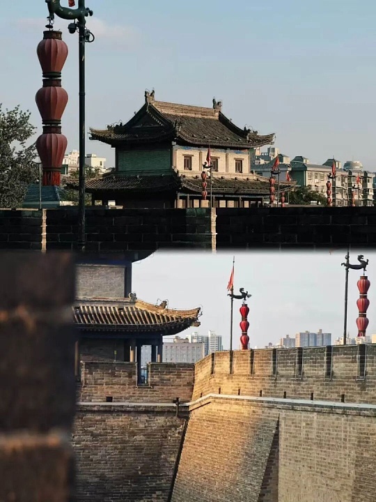 西安古城墙游玩攻略文案