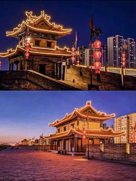 西安古城墙游玩攻略文案