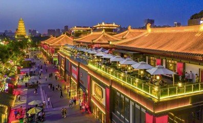 大唐不夜城游玩顺序