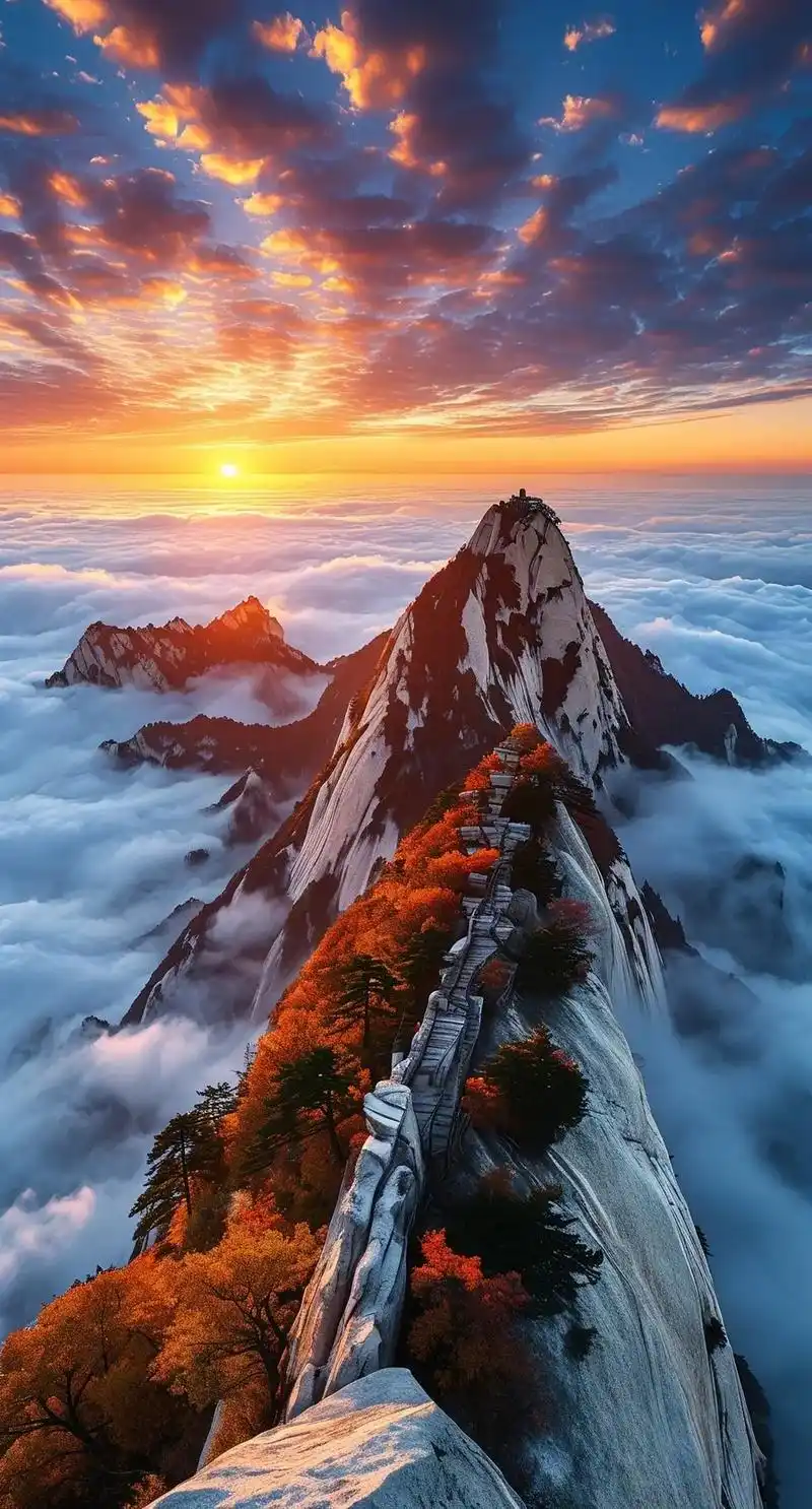 华山不坐索道怎么下山