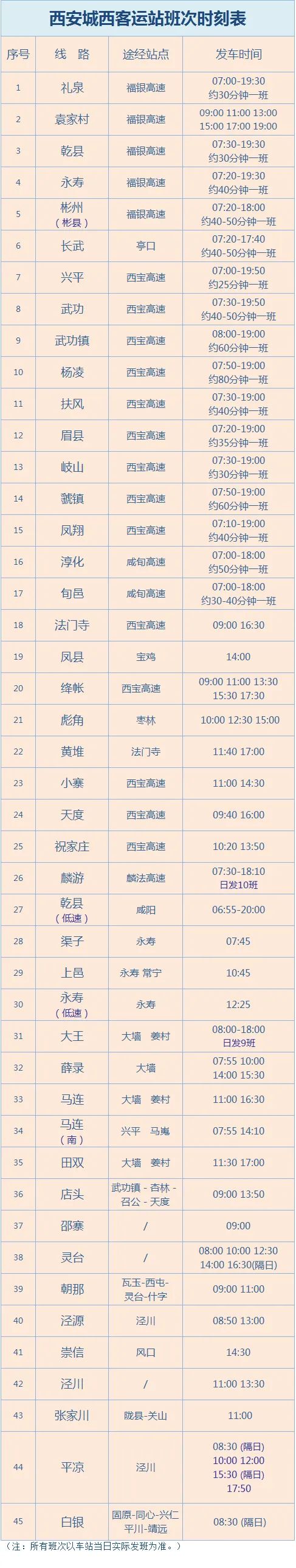 西安城西客运站元旦预售票即日起开起（附购票入口）