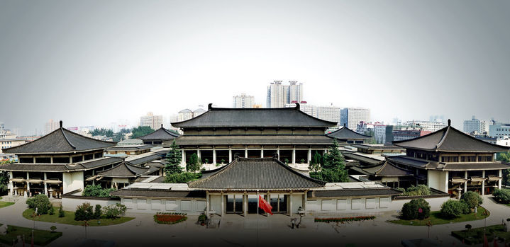 陕西历史博物馆全景
