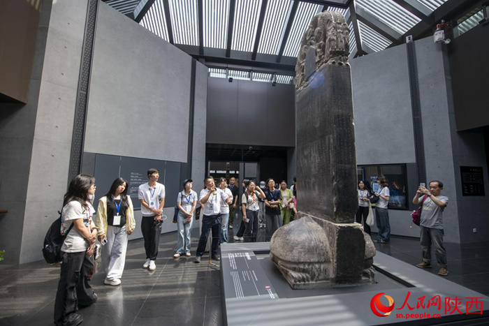 西安碑林博物馆游览图