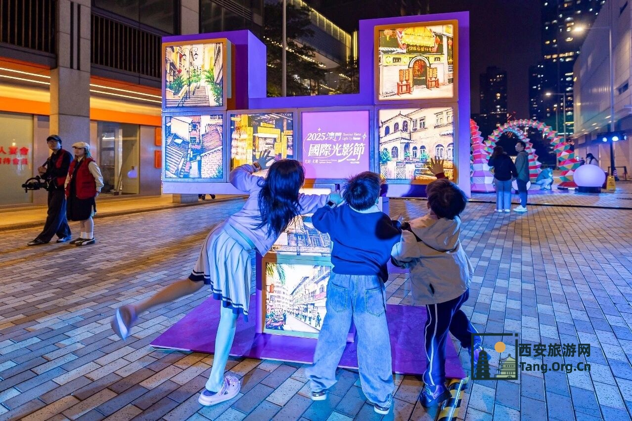 2025澳门国际光影节打卡攻略 | 带你玩转三大光影展区！