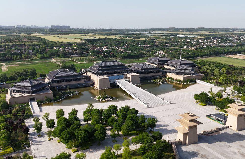 陕西历史博物馆全景