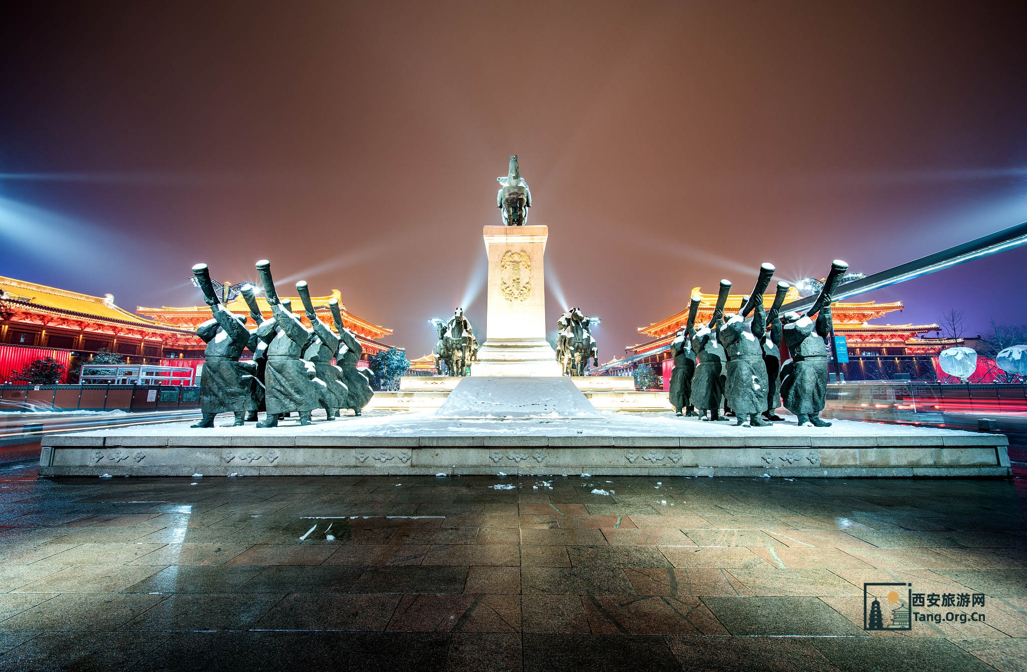 大唐不夜城主要景点