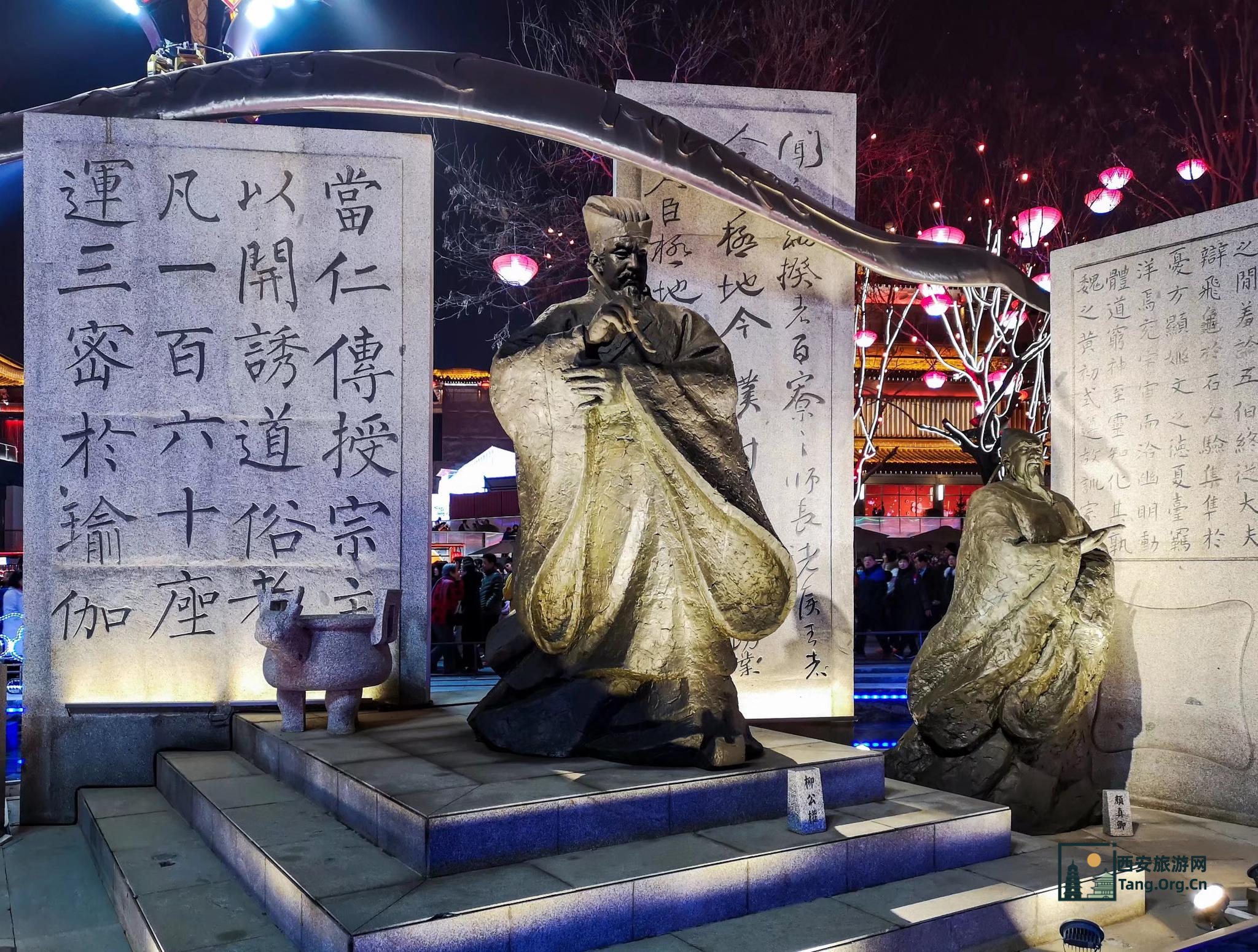 大唐不夜城雕塑人物全攻略：穿越千年，遇见盛唐群英