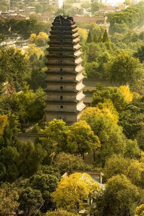 小雁塔：唐代佛塔的秀丽典范