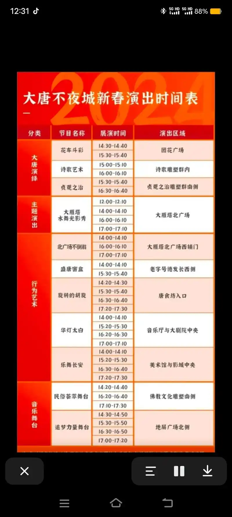 大唐不夜城节目介绍
