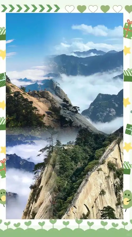 华山最惊险的旅游景点