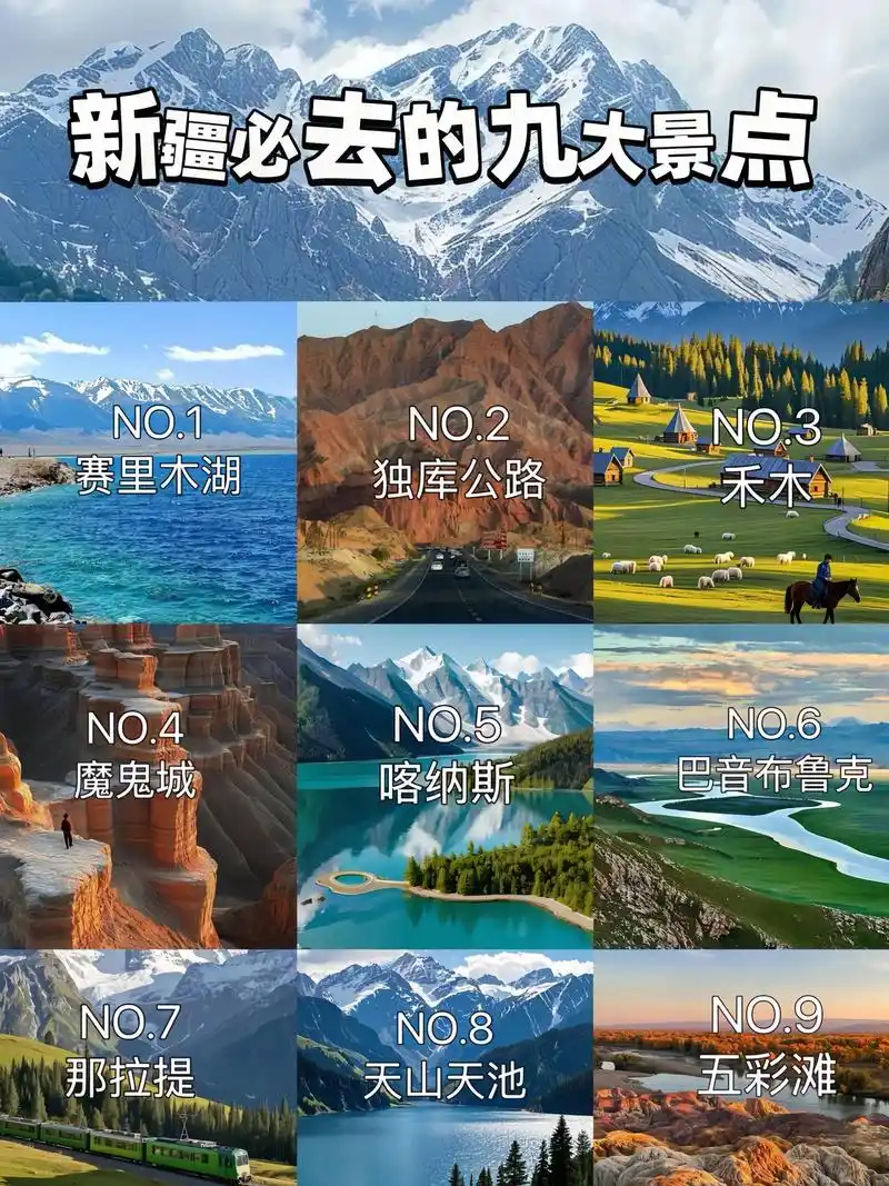 新疆旅游必去攻略