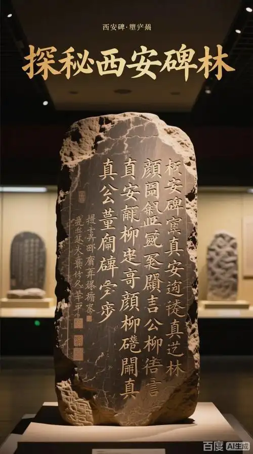 西安碑林经典碑刻