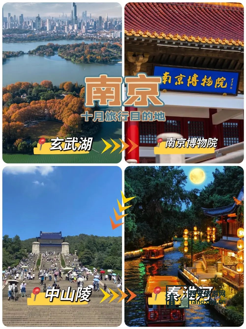南京游玩一天推荐的