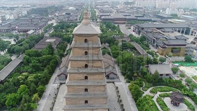 大雁塔喷泉有什么特色