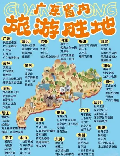 广东省旅游攻略自由行最佳线路