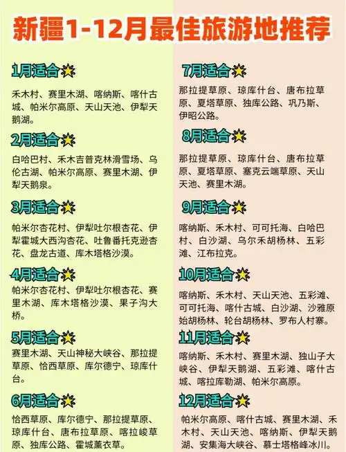 新疆那个月份去好