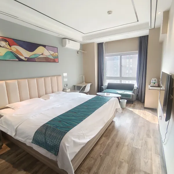 海棠主题酒店(西安万象城三桥地铁站店)基本介绍-西安酒店预定一律低至6折